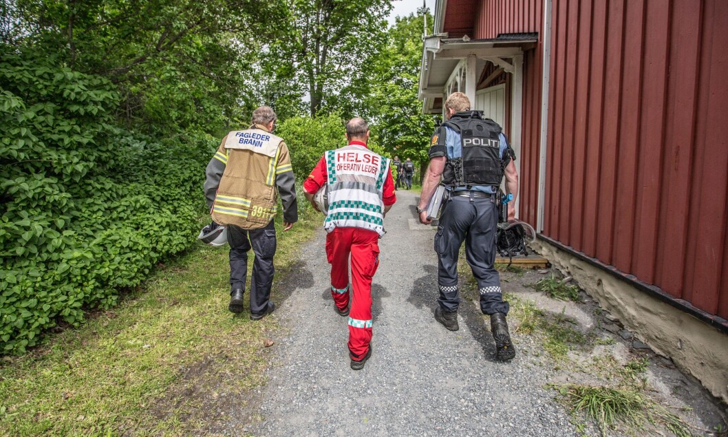 TROIKA: Innsatsen fra tre etater in persona. TROIKA: Innsatsen fra tre etater in persona.