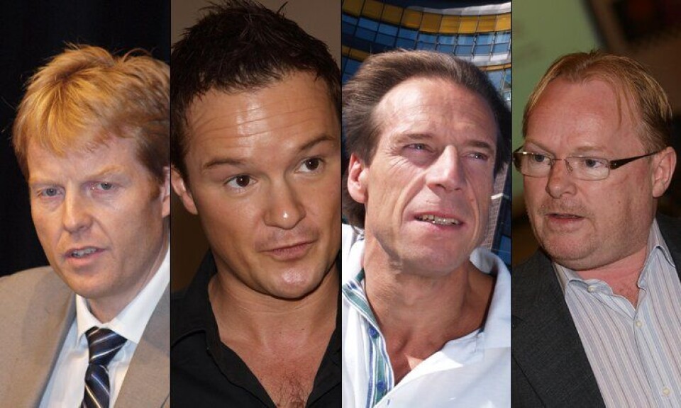 Pål Lønseth, André Oktay Dahl, Jan Bøhler og Per Sandberg.