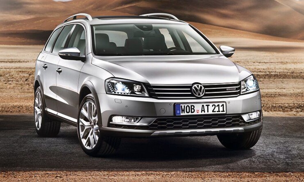 VW Passat Alltrack brukes av politiet. VW Passat Alltrack brukes av politiet.