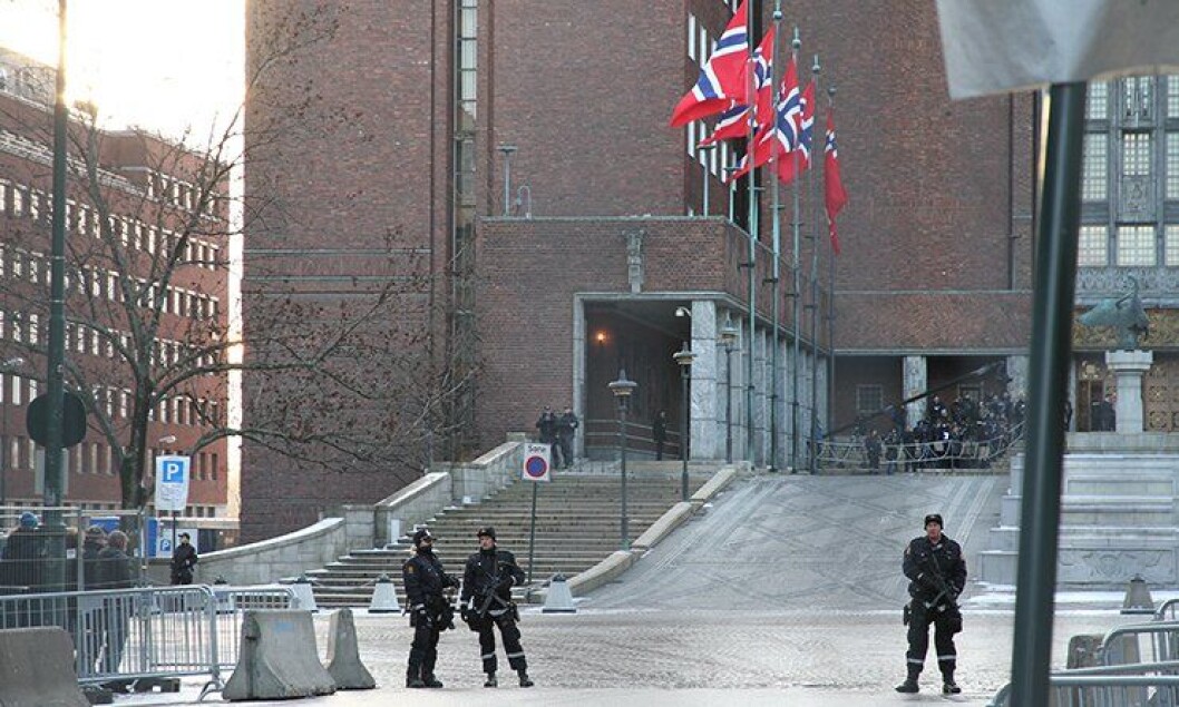 Nobelprisutdelingen i Oslo 2012. Nobelprisutdelingen i Oslo 2012.