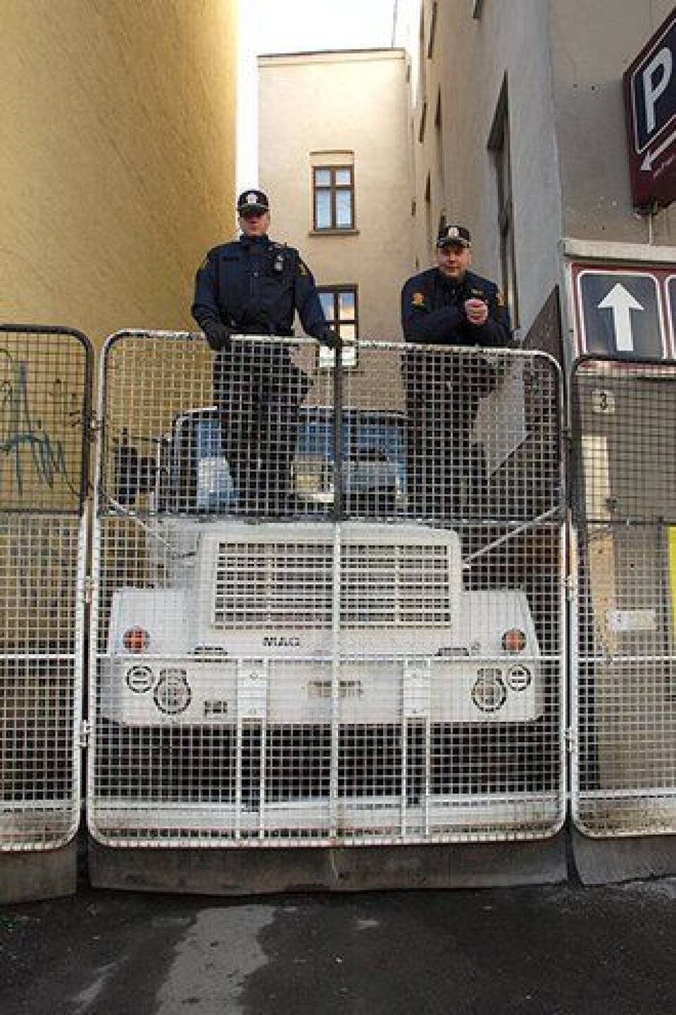 MIK-sperring i Oslo. MIK-sperring i Oslo.