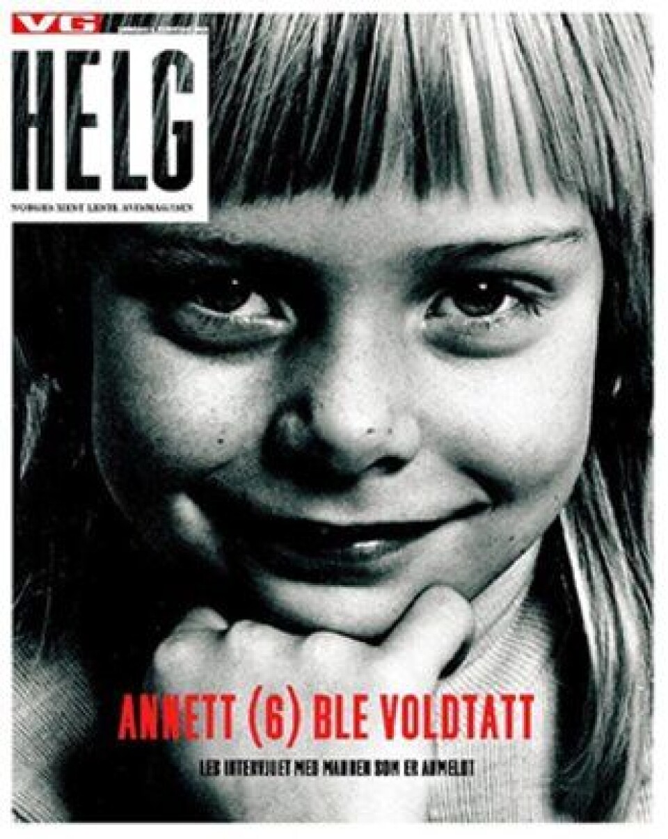Faksimile fra VG Helg.