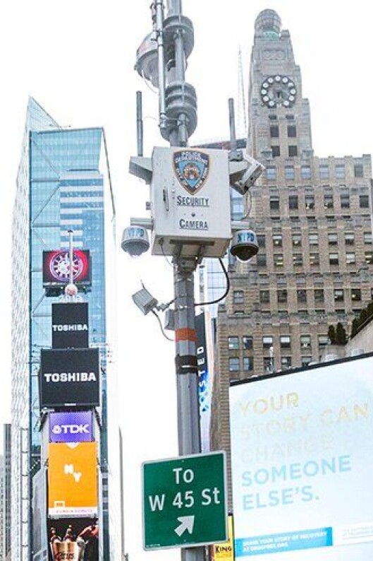 Videoovervåkning i New York. Videoovervåkning i New York.