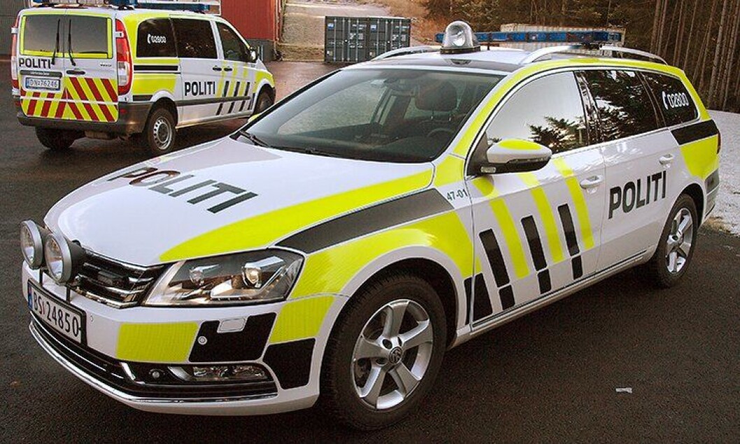 VW Passat med ny uniformering. VW Passat med ny uniformering.