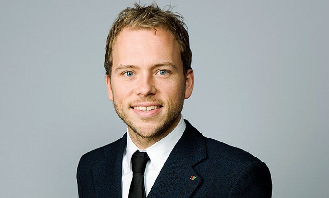 Audun Lysbakken, partileder SV. Audun Lysbakken, partileder SV.