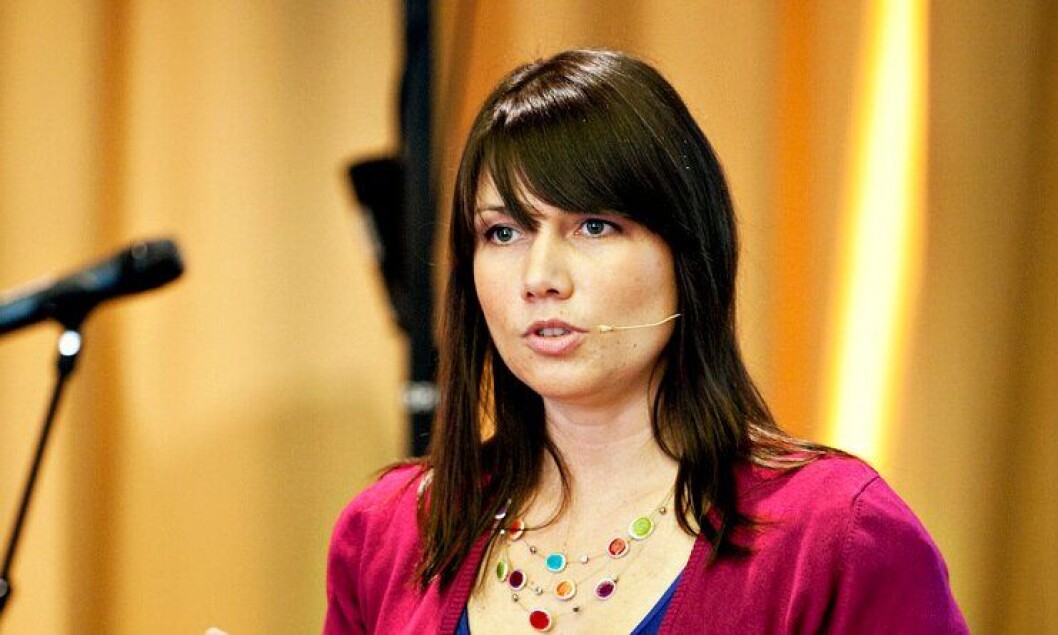 Heidi Nordby Lunde, stortingskandidat for Oslo Høyre. Heidi Nordby Lunde, stortingskandidat for Oslo Høyre.