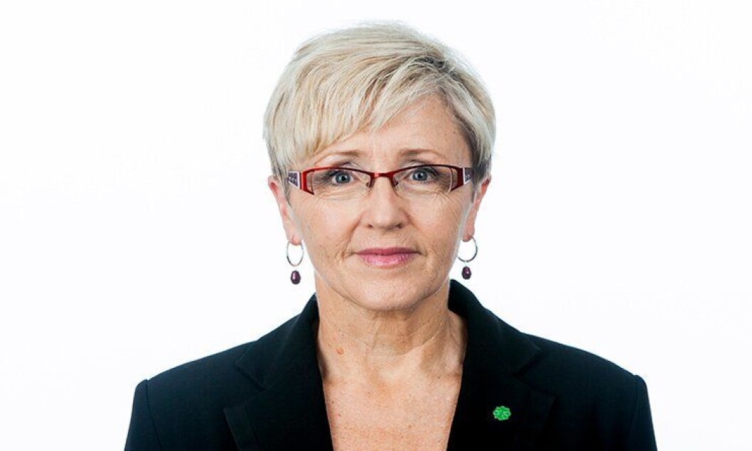 Liv Signe Navarsete, partileder Senterpartiet. Liv Signe Navarsete, partileder Senterpartiet.