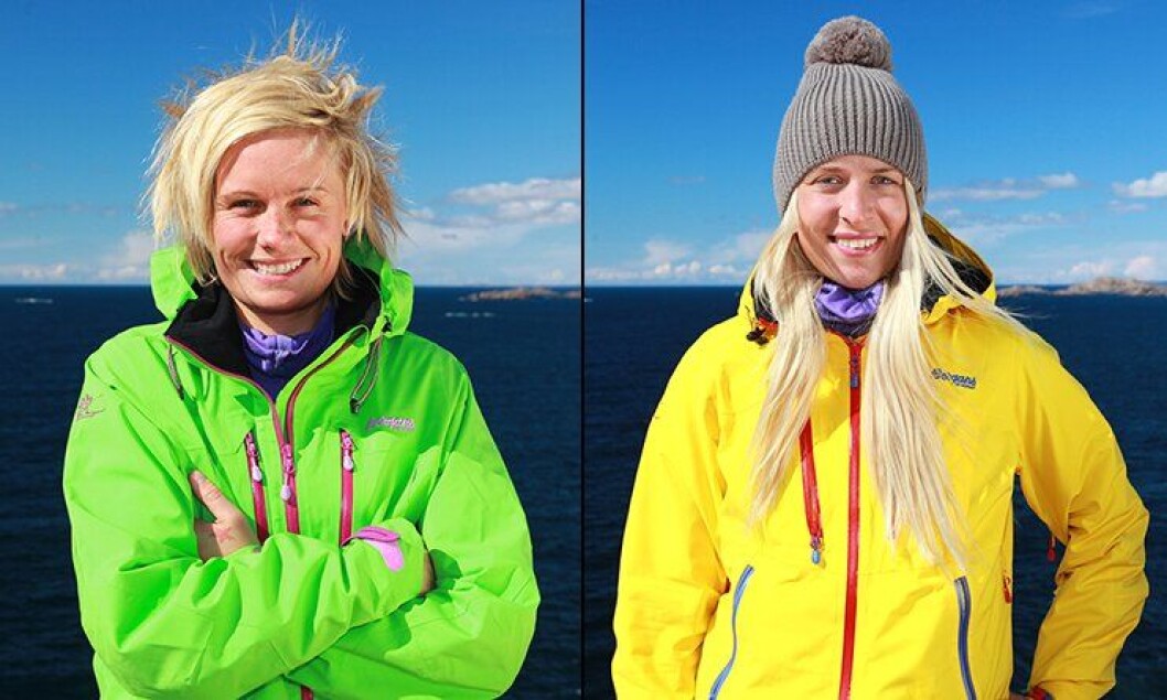 Fengselsbetjent Erica Solberg og politibetjent Marita Nakken deltar i 71 grader Nord. Fengselsbetjent Erica Solberg og politibetjent Marita Nakken deltar i 71 grader Nord.