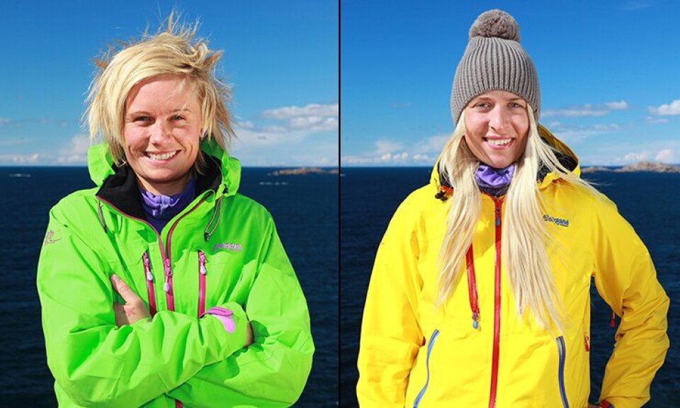 Fengselsbetjent Erica Solberg og politibetjent Marita Nakken deltar i 71 grader Nord.