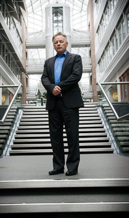 Mark Cleverly fra IBM jobber med forutseende politiarbeid. Mark Cleverly fra IBM jobber med forutseende politiarbeid.
