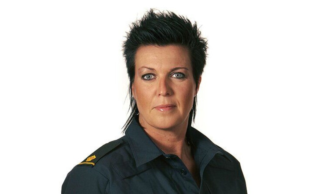 Politibetjent Anna-Lena Mann fra Falköping, Sverige. Politibetjent Anna-Lena Mann fra Falköping, Sverige.