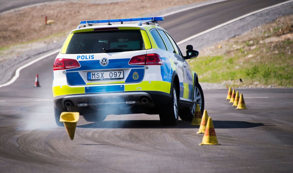 Svensk politi har testet politibiler.