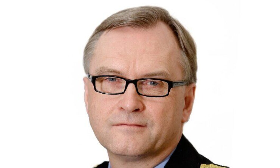 Politimester Hans Sverre Sjøvold i Oslo politidistrikt. Politimester Hans Sverre Sjøvold i Oslo politidistrikt.