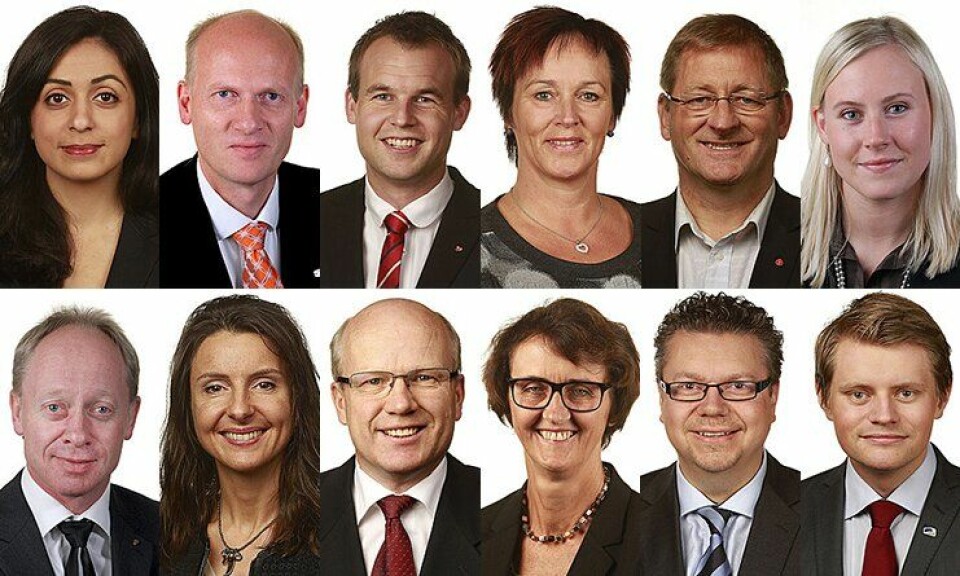 Justiskomiteen på Stortinget 2013-2017.