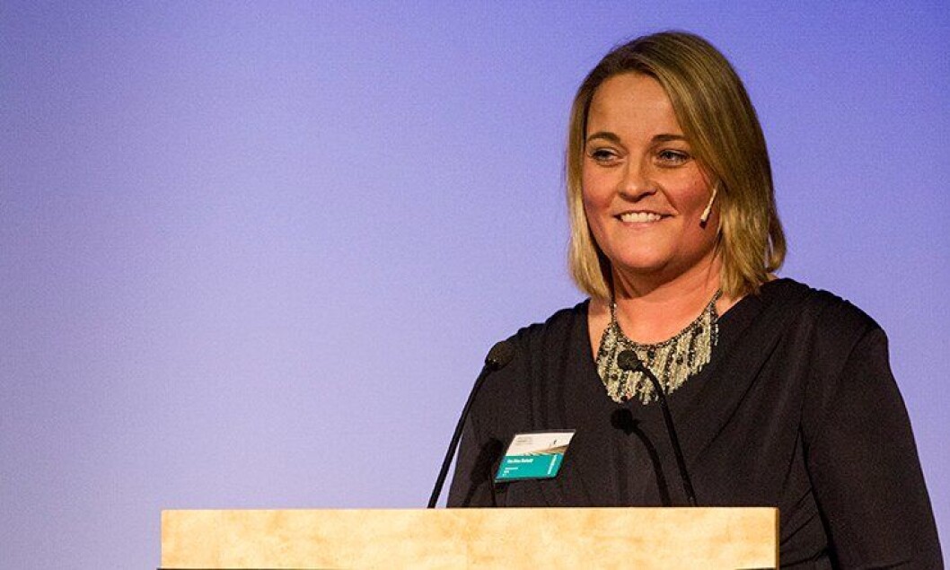 PF-nestleder Unn Alma Skatvold under Politiets Fellesforbunds (PF) landsmøte i Sarpsborg 2013. PF-nestleder Unn Alma Skatvold under Politiets Fellesforbunds (PF) landsmøte i Sarpsborg 2013.