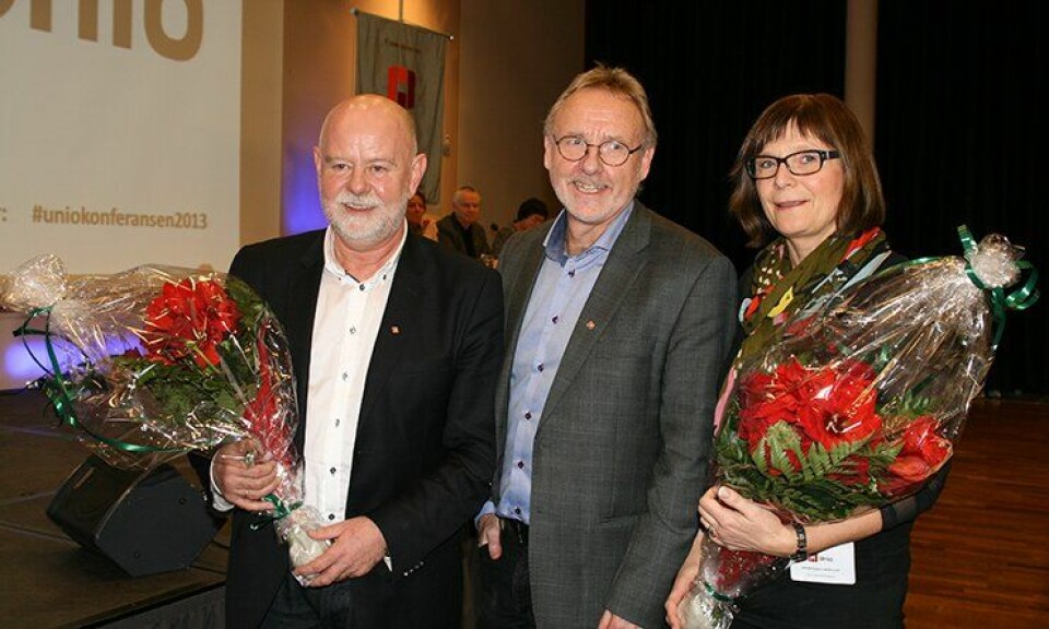 Anders Folkestad ble gjenvalgt som Unio-leder for to nye år. Med seg får han de to nestlederne Solveig Bratseth (nestleder i Norsk Sykepleierforbund) og Terje Skyvulstad (nestleder i Utdanningsforbundet).