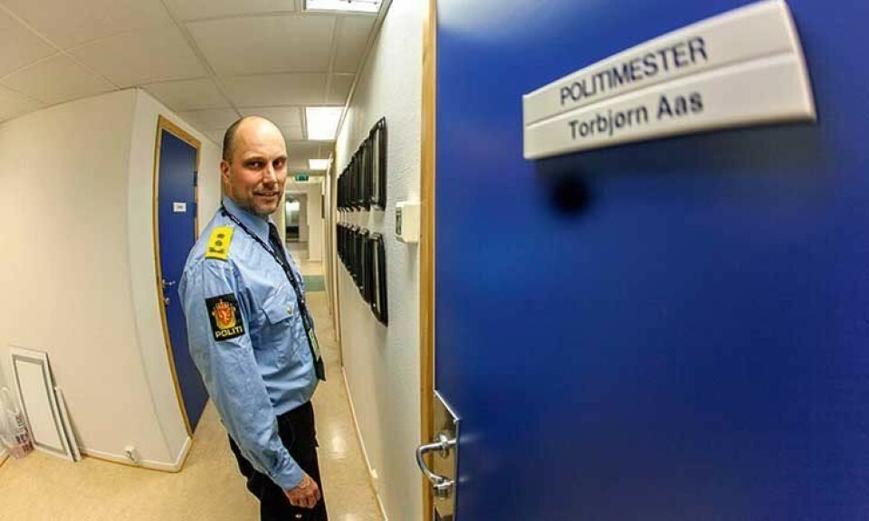 Politimester Torbjørn Aas forlot Vestfinnmark politidistrikt for å bli sykehusdirektør.