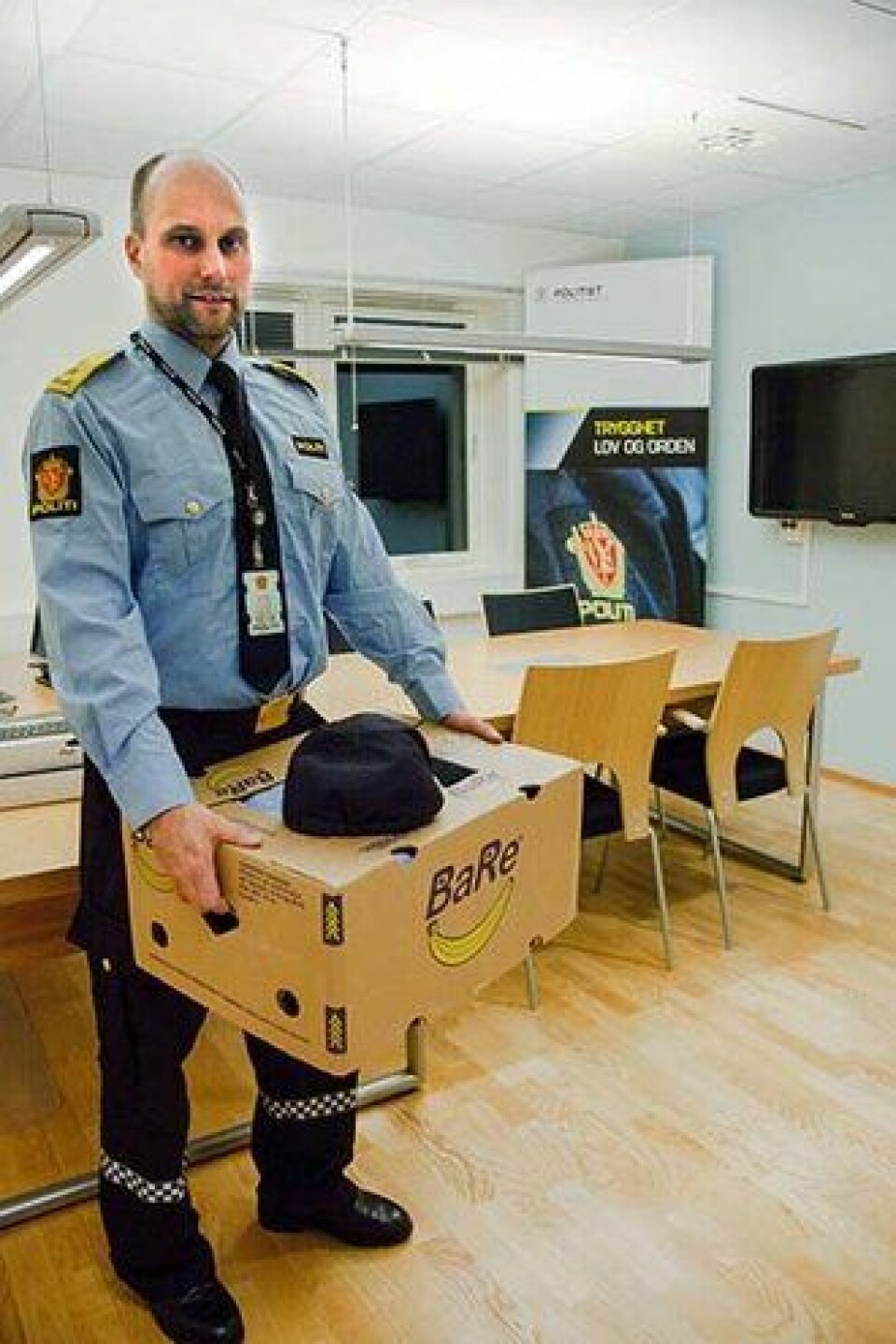 Politimester Torbjørn Aas forlot Vestfinnmark politidistrikt for å bli sykehusdirektør.
