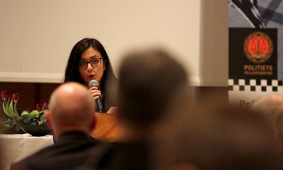 Hadia Tajik (Ap), leder for justiskomiteen på Stortinget. Hadia Tajik (Ap), leder for justiskomiteen på Stortinget.