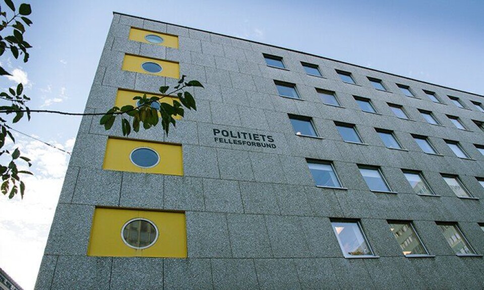 Politiets Fellesforbunds lokaler i Møllergata 39.