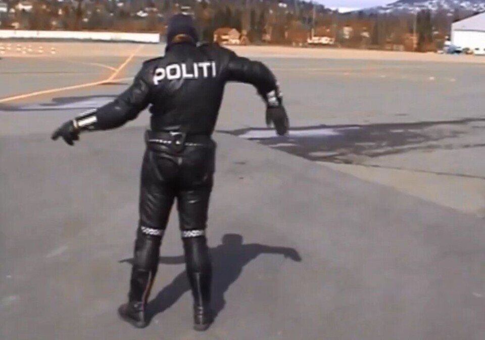 Dansende trafikkpoliti