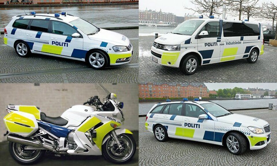 Dansk politi har valgt tyske kjøretøyer for de neste årene - samt en japansk motorsykkel.