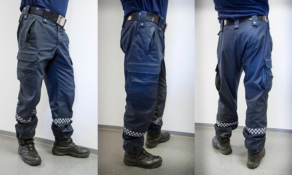 Politiets nye T2-bukse er lansert.
