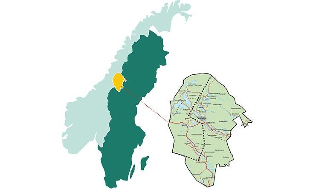 Vaajmaregionen går over to land og fire kommuner. Her skal norsk og svensk politi se på et samarbeid over grensa. Vaajmaregionen går over to land og fire kommuner. Her skal norsk og svensk politi se på et samarbeid over grensa.
