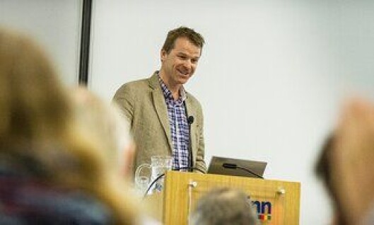 PF-leder Sigve Bolstad på Mangfoldskonferansen 2014. PF-leder Sigve Bolstad på Mangfoldskonferansen 2014.