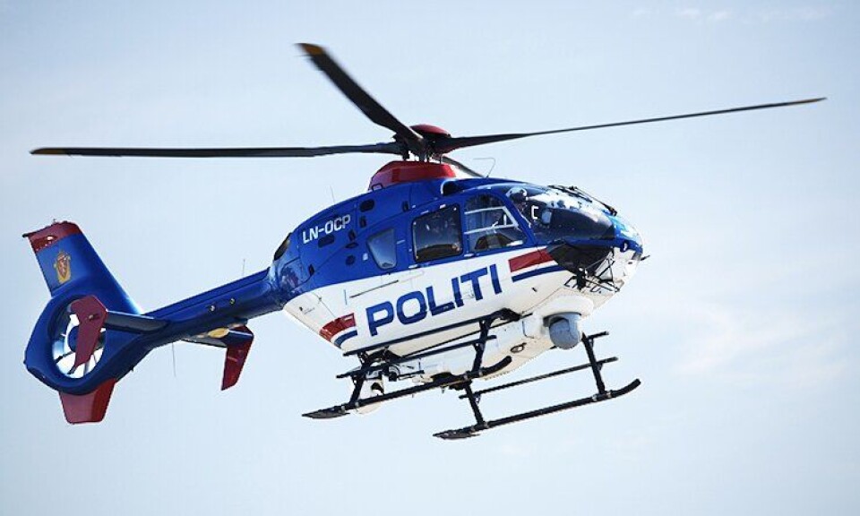 Politihelikopterne har fått fremskutt lagring av våpen.
