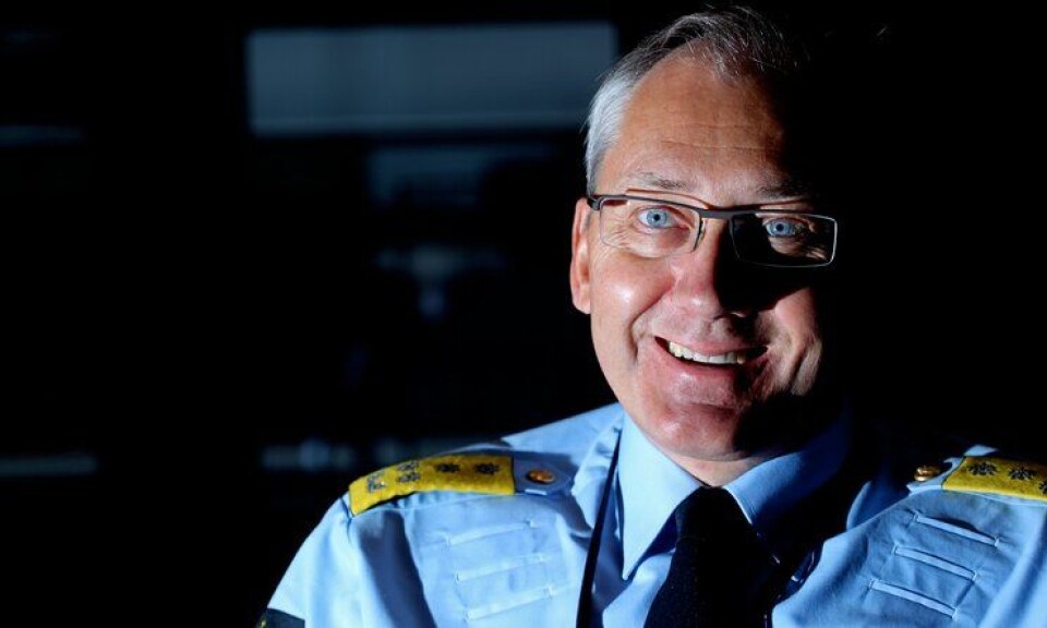 Politidirektør Odd Reidar Humlegård er fornøyd med poiltiets støtte.