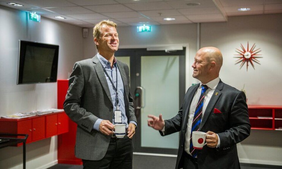 PF-leder Sigve Bolstad er svært bevisst på viktigheten av samarbeid og dialog med både politiledelsen og politisk ledelse. Justisminister Anders Anundsen (Frp) er en hyppig møtepartner.