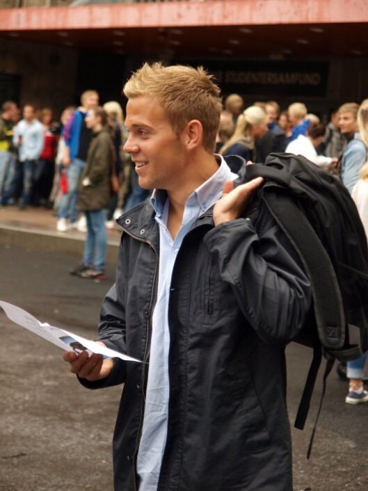 Første skoledag, sommeren 2011. Første skoledag, sommeren 2011.