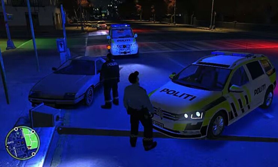 Over internett kommuniserer spillerne med hverandre, og løser fiktive politioppdrag. Bilene og uniformene i spillet er svært forseggjorte. Over internett kommuniserer spillerne med hverandre, og løser fiktive politioppdrag. Bilene og uniformene i spillet er svært forseggjorte.