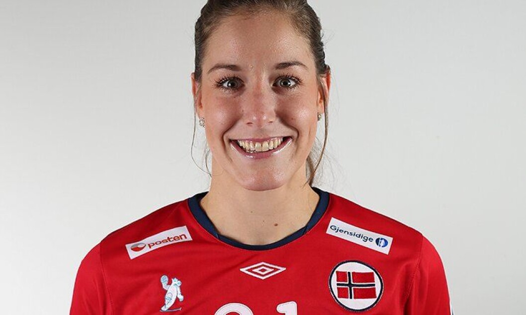 Betina Riegelhuth er etterforsker på Hamar og landslagsspiller i håndball. Betina Riegelhuth er etterforsker på Hamar og landslagsspiller i håndball.