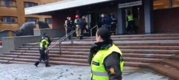 Evakuerte politihuset i Bergen
