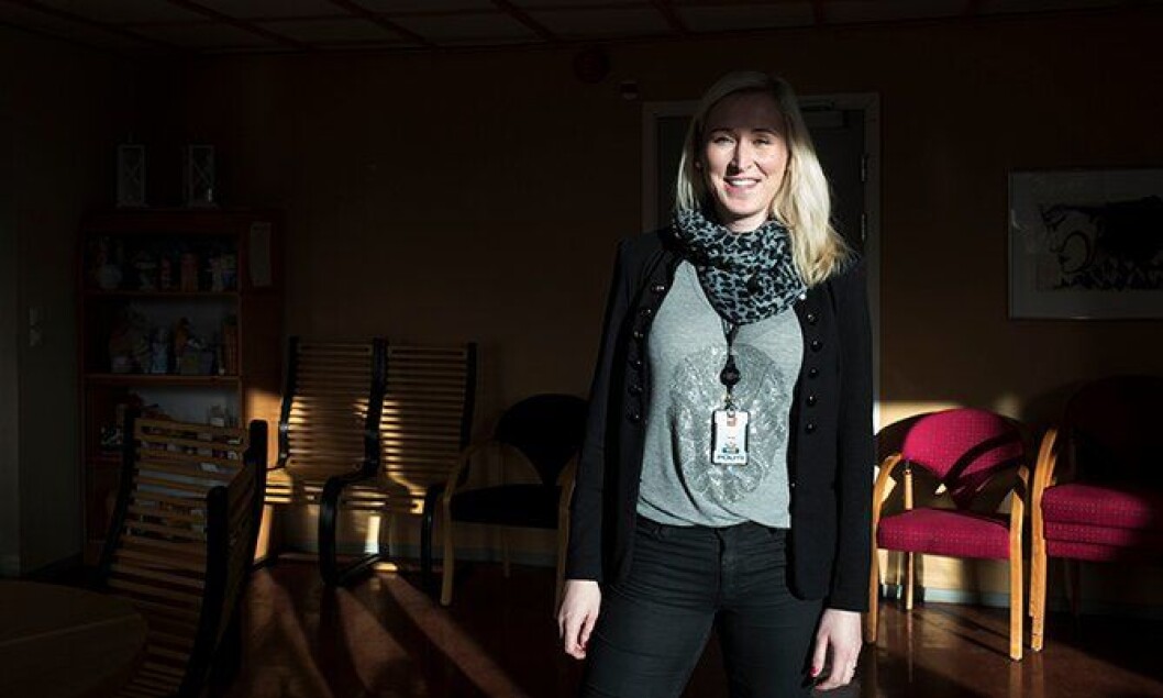 – Jobben har tatt meg med storm, både på godt og vondt. Jeg la mye press på meg selv, forteller dommeravhører Angela Claire Wermuth. – Jobben har tatt meg med storm, både på godt og vondt. Jeg la mye press på meg selv, forteller dommeravhører Angela Claire Wermuth.