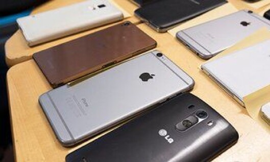 En Iphone 6, som på bildet, kan koste opp mot 9500 kroner ny. En Iphone 6, som på bildet, kan koste opp mot 9500 kroner ny.