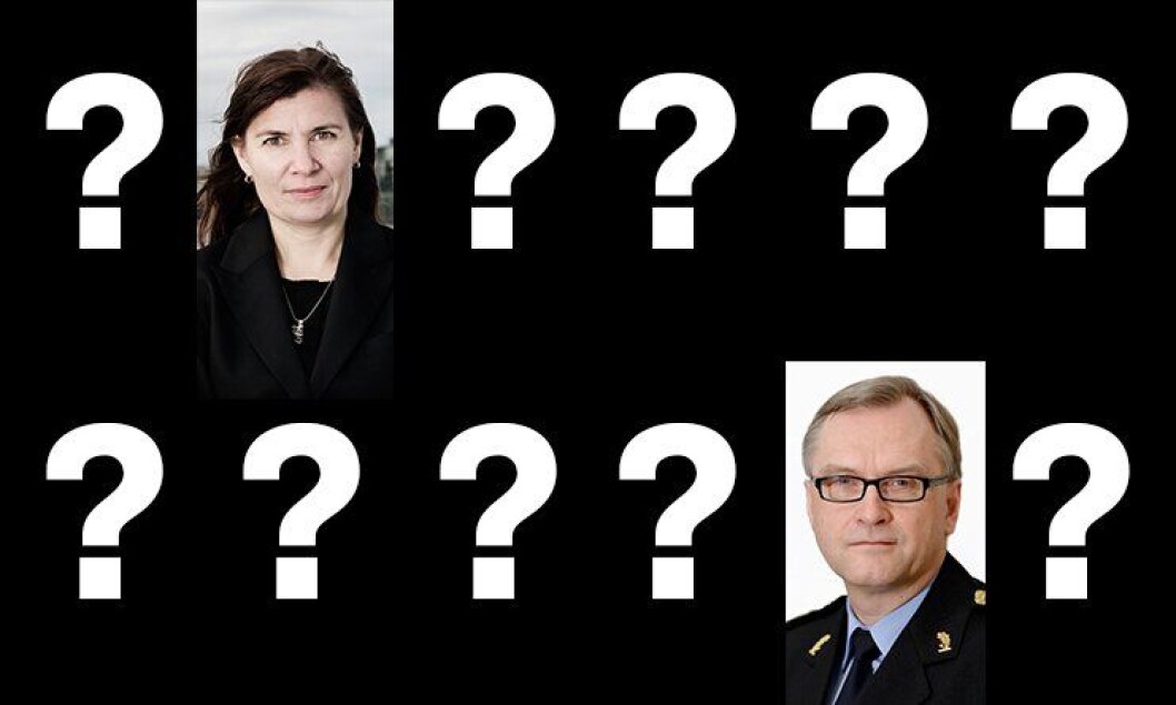 To politidistrikter blir som i dag. I Østfinnmark sitter Ellen Katrine Hætta. I Oslo Hans Sverre Sjøvold. Hvem blir de andre ti? To politidistrikter blir som i dag. I Østfinnmark sitter Ellen Katrine Hætta. I Oslo Hans Sverre Sjøvold. Hvem blir de andre ti?