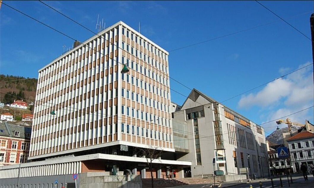 Politihuset i Bergen. Politihuset i Bergen.