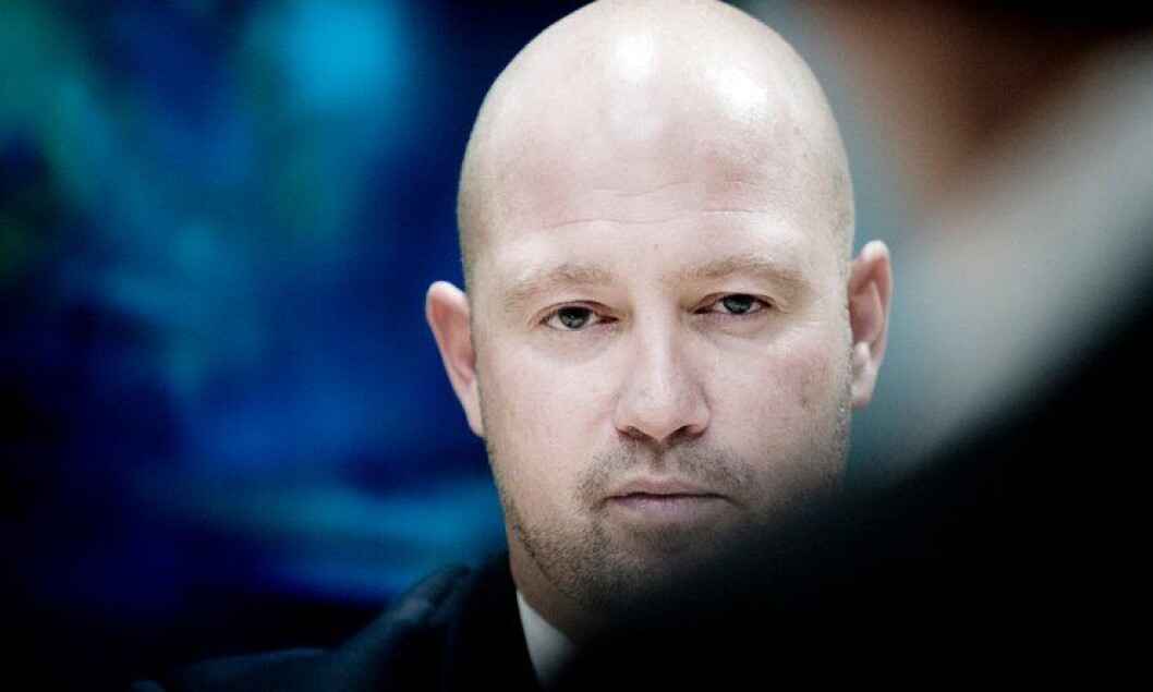 Justisminister Anders Anundsen (Frp). Justisminister Anders Anundsen (Frp).
