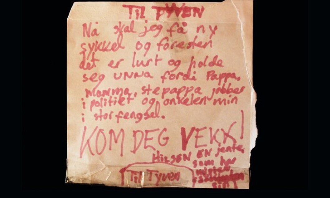 Helle Folstad Bjerkaas skrev tydelig melding til tyven etter at hun ble frastjålet sykkelen sin utenfor hjemmet nå i vår. Helle Folstad Bjerkaas skrev tydelig melding til tyven etter at hun ble frastjålet sykkelen sin utenfor hjemmet nå i vår.
