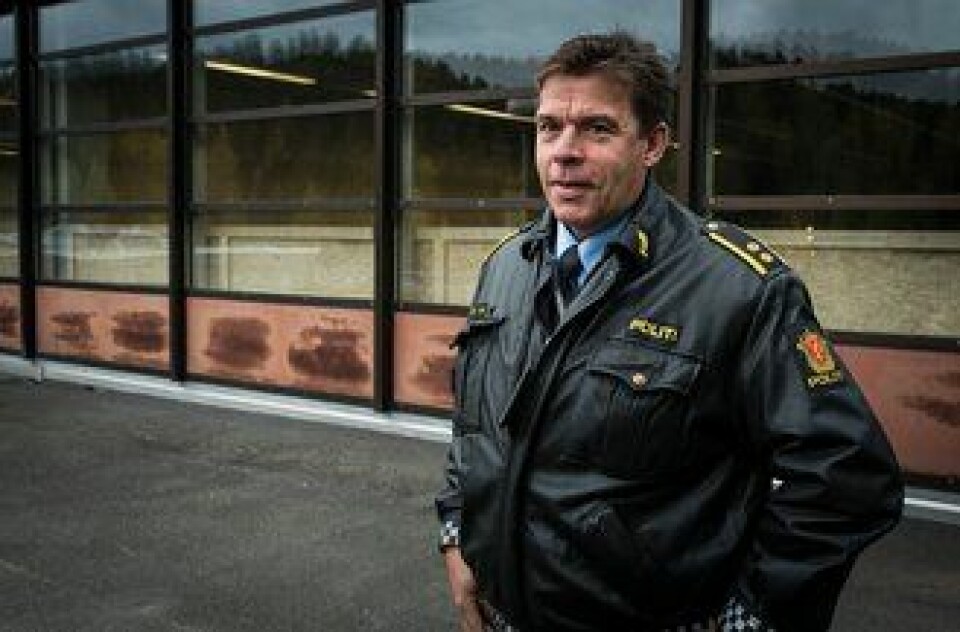 Jo Vhile i Oslo politidistrikt er glad for å ha nytt treningsbygg på plass.