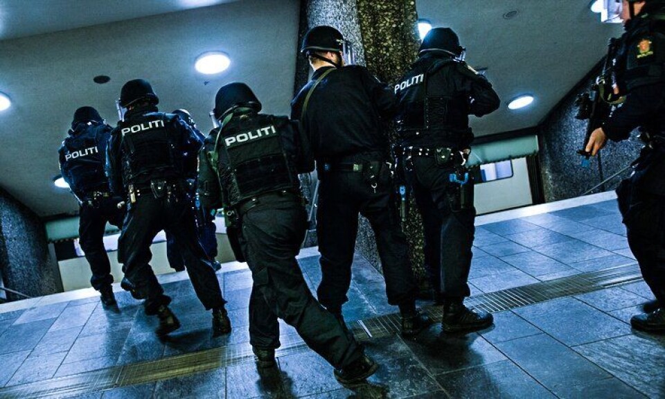 TAKTISK: Den taktiske evne og bevisthet har nok tatt seg opp noen hakk hos politiet siden innbruddspunktet ble satt i vinduet i Salangen.