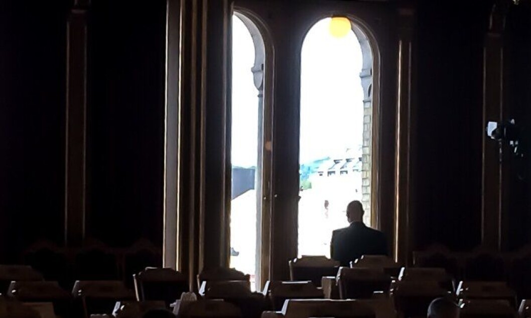 FORNØYD: Justisministeren er fornøyd med å ha fått reformen i havn i Stortinget. FORNØYD: Justisministeren er fornøyd med å ha fått reformen i havn i Stortinget.