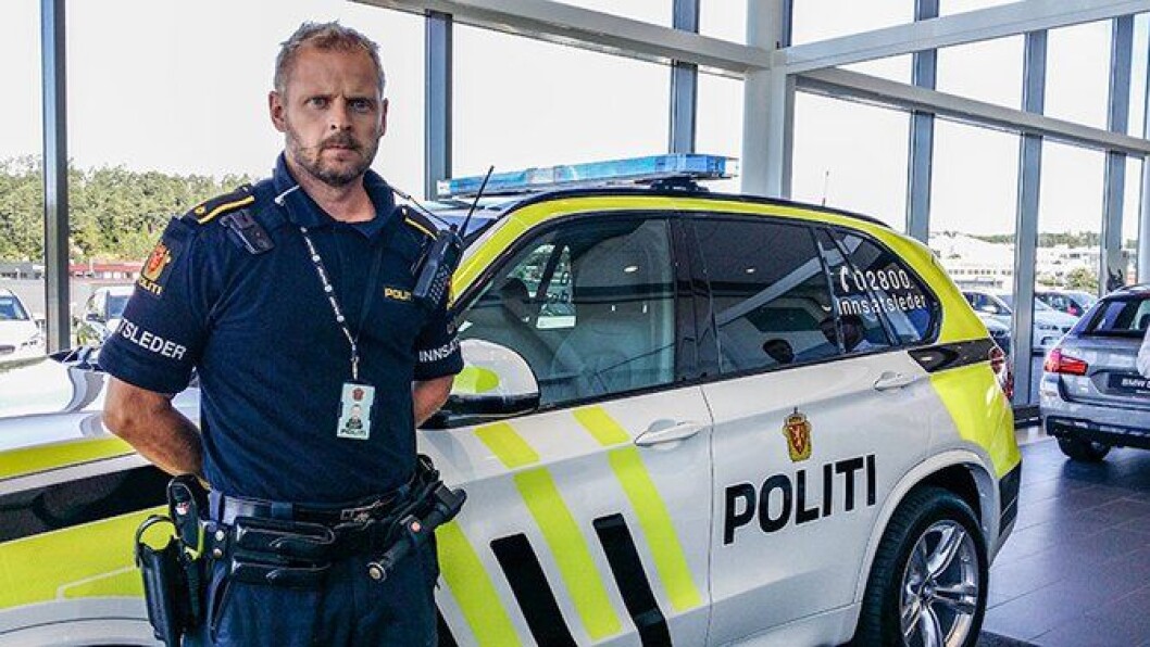 Innsatsleder Tom Einar Gausdal er én av dem som skal bruke den visuelt meget pene X5en i Agder. Innsatsleder Tom Einar Gausdal er én av dem som skal bruke den visuelt meget pene X5en i Agder.