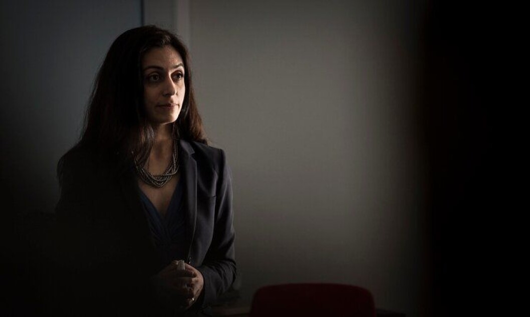 – Skal vi som politikere ivareta vår oppgave med å følge med på utviklingen i politiet trenger vi at alle ansatte på ulike nivåer kan fortelle om sin hverdag, sier Hadia Tajik (Ap). – Skal vi som politikere ivareta vår oppgave med å følge med på utviklingen i politiet trenger vi at alle ansatte på ulike nivåer kan fortelle om sin hverdag, sier Hadia Tajik (Ap).