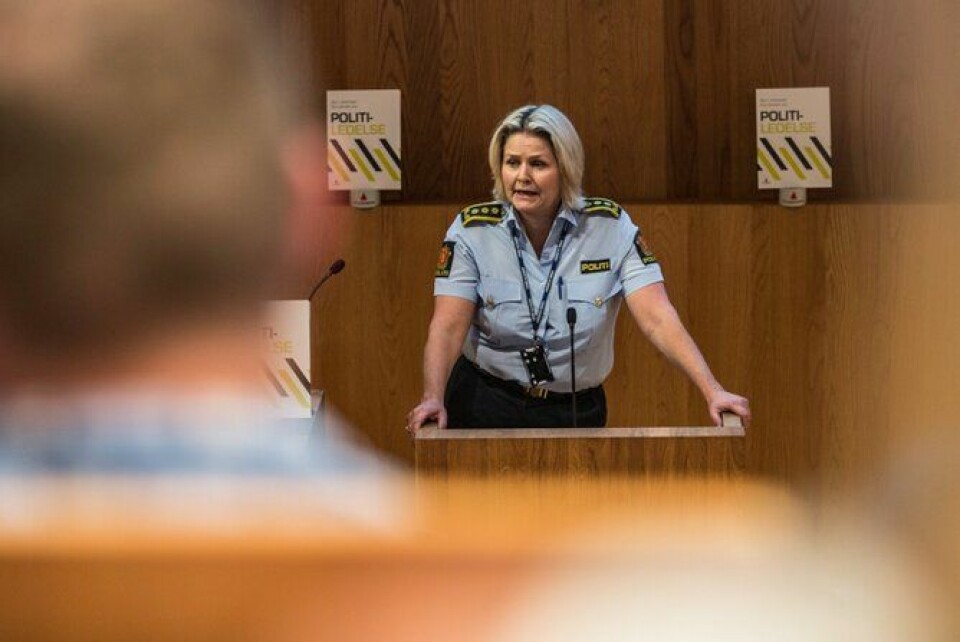 KRITISK: Politiinspektør Grete Lien Metlid sier det er svært viktig med ledelse i en svært krevende reformtid.