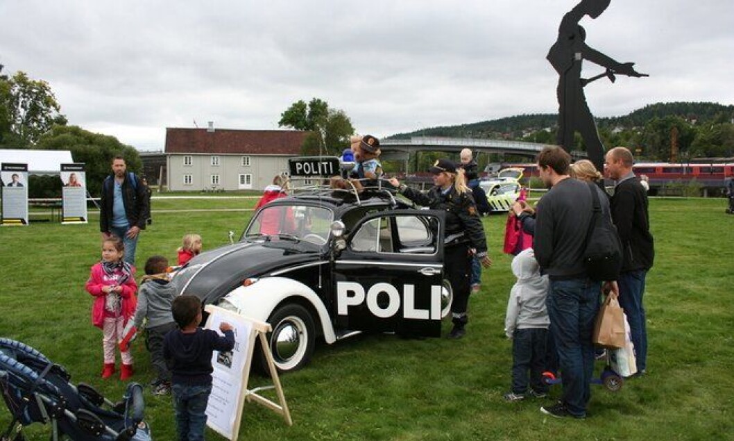 I fjor fikk de som kom på politiets dag se kanskje politiets mest kjente bil i Romerike politidistrikt. I fjor fikk de som kom på politiets dag se kanskje politiets mest kjente bil i Romerike politidistrikt.