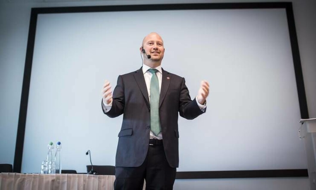 – Det er 1500 flere i politifolk nå enn da jeg begynte som justis- og beredskapsminister, sier Anders Anundsen. – Det er 1500 flere i politifolk nå enn da jeg begynte som justis- og beredskapsminister, sier Anders Anundsen.